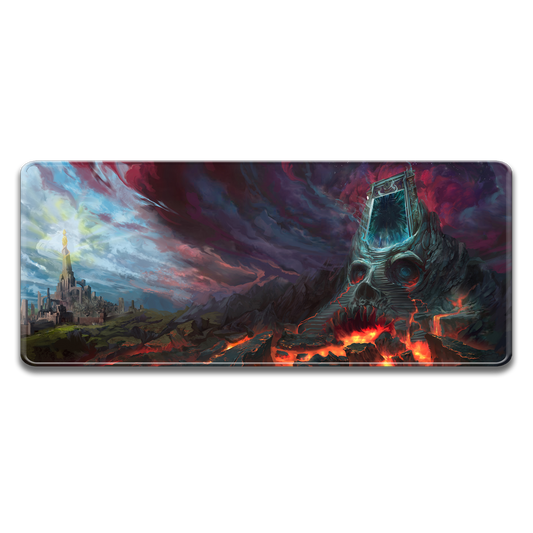 INFERNAL GATE DESKMAT 36" x 16"